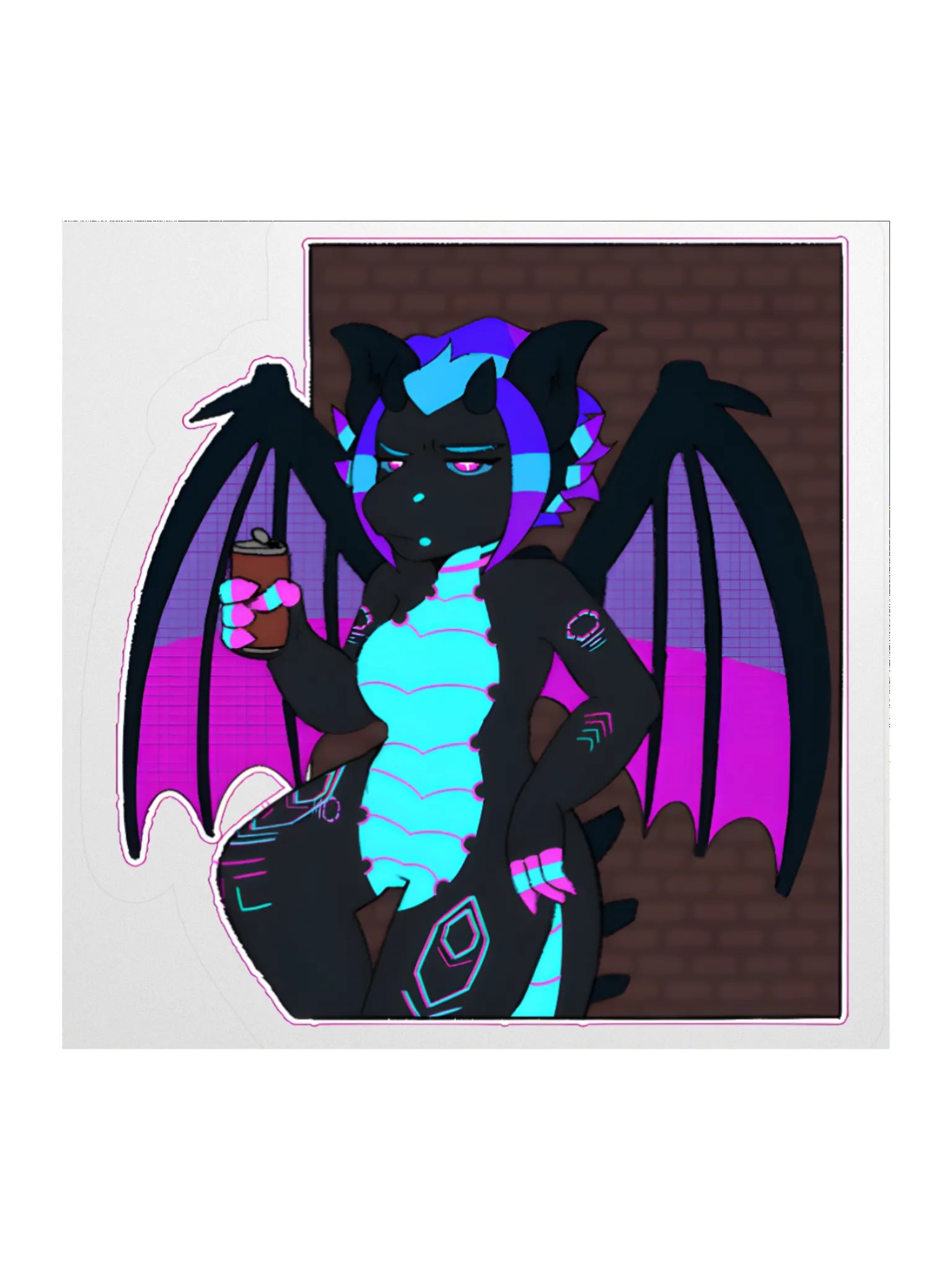 Derg After Hours Sticker product image (1)