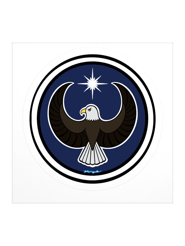 Bald Eagle- Resistance, US (sticker) product image (1)