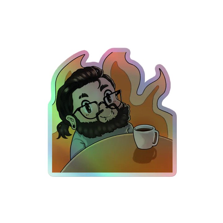 EverythingIsFine Herb Holo Sticker product image (2)