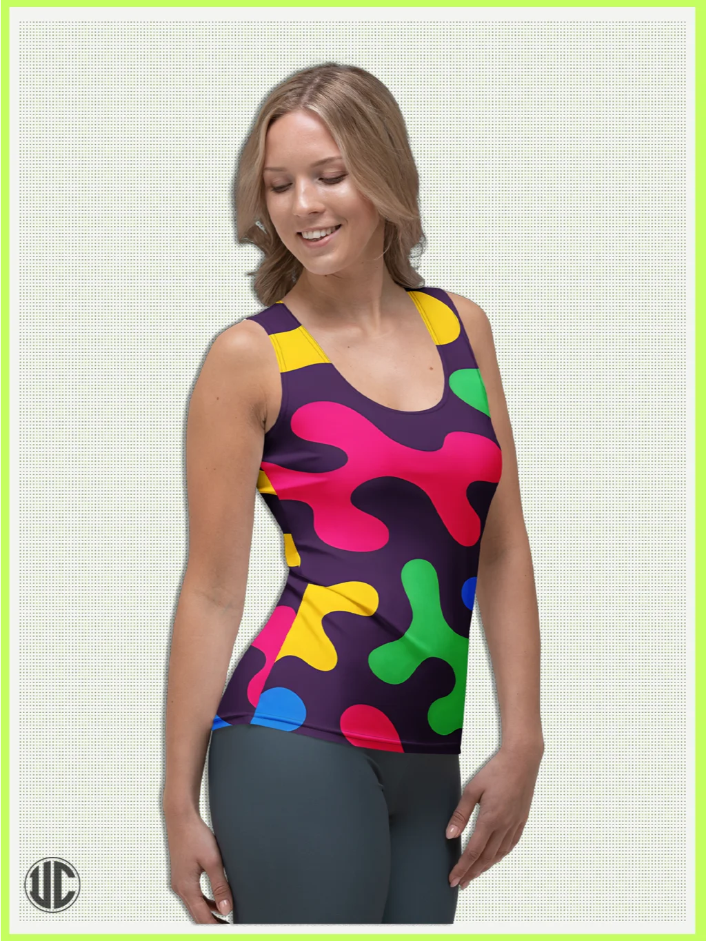 Nova’s Acid Pop – Women’s Tank Top product image (3)