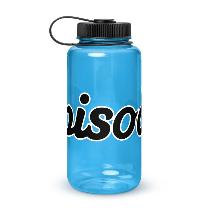 Episode Wide Mouth Plastic Water Bottle Black Logo product image (1)