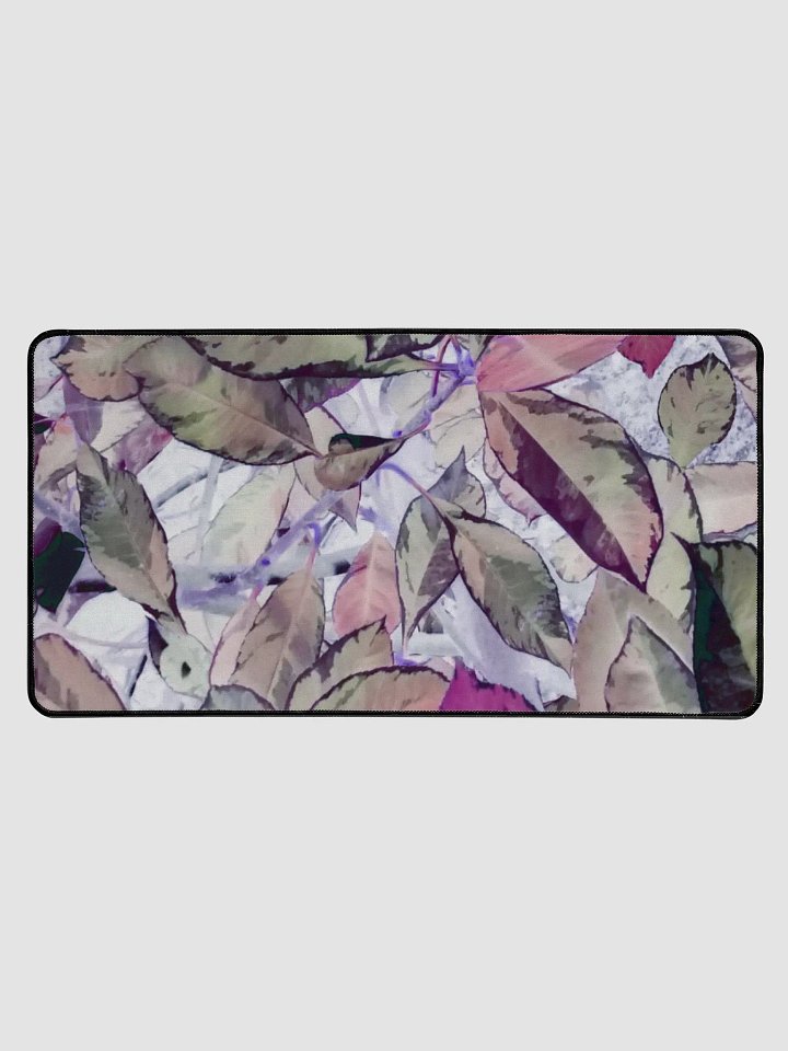 Marble Leaves Desk Mat product image (1)