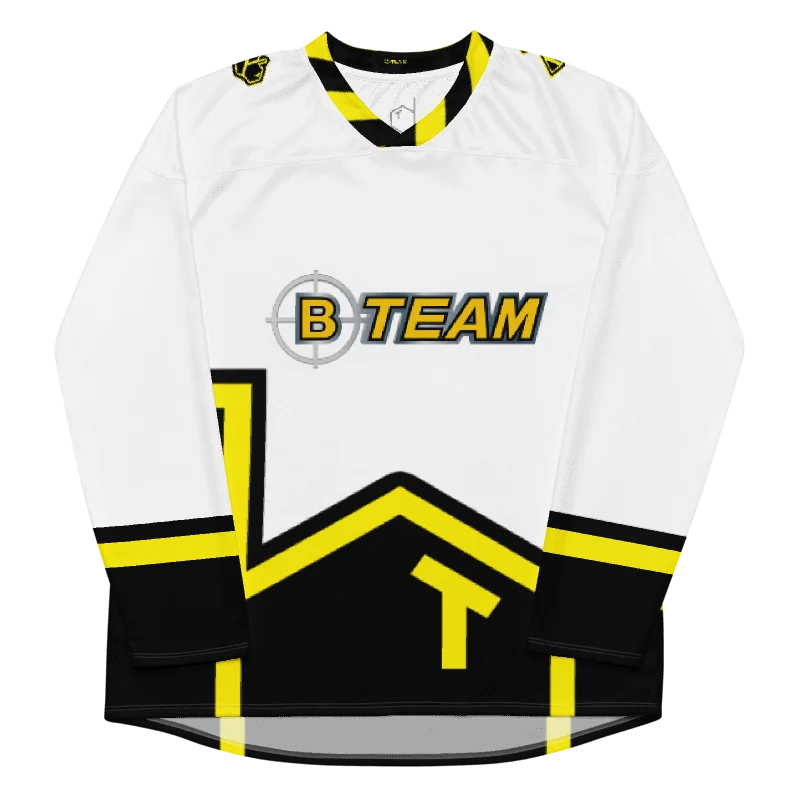 B-Team Sting Jersey - White And Black - Blank product image (3)