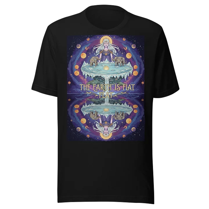 Mystical Flat Earth T-Shirt product image (1)