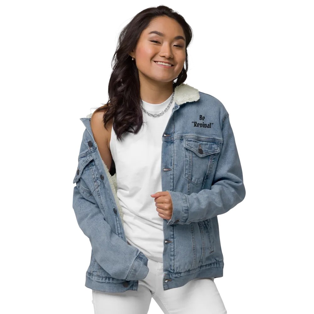 Be Revival - Embroidered Sherpa Jean Jacket product image (1)