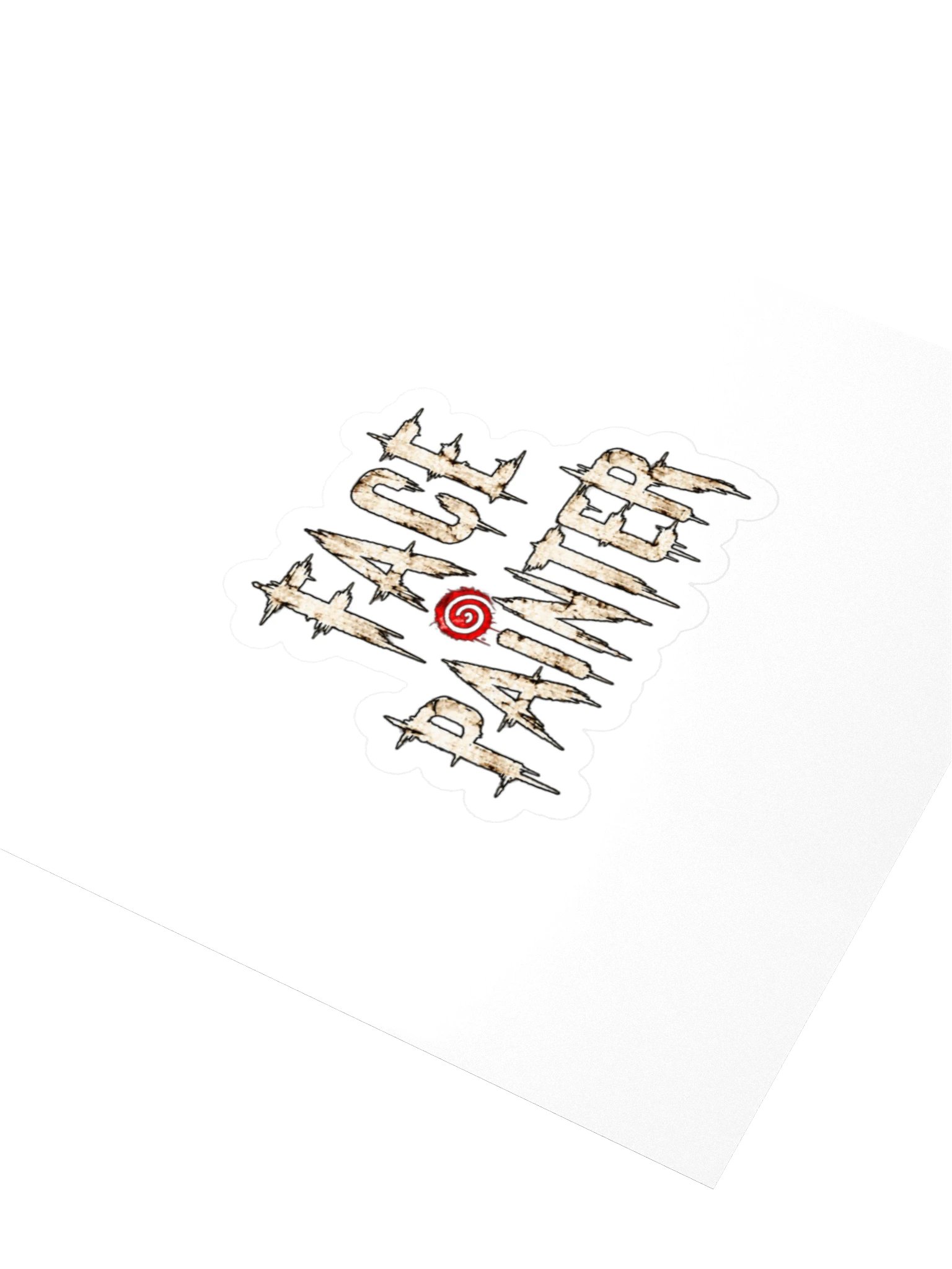 Face Painter Twisted Games Kiss Cut Sticker product image (3)