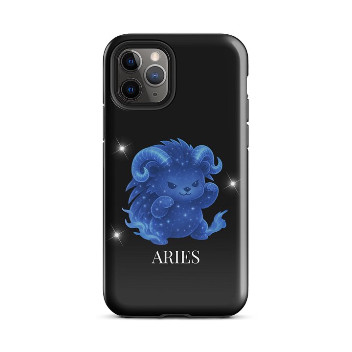 Zodiac hedgie Aries iPhone phone case product image (57)