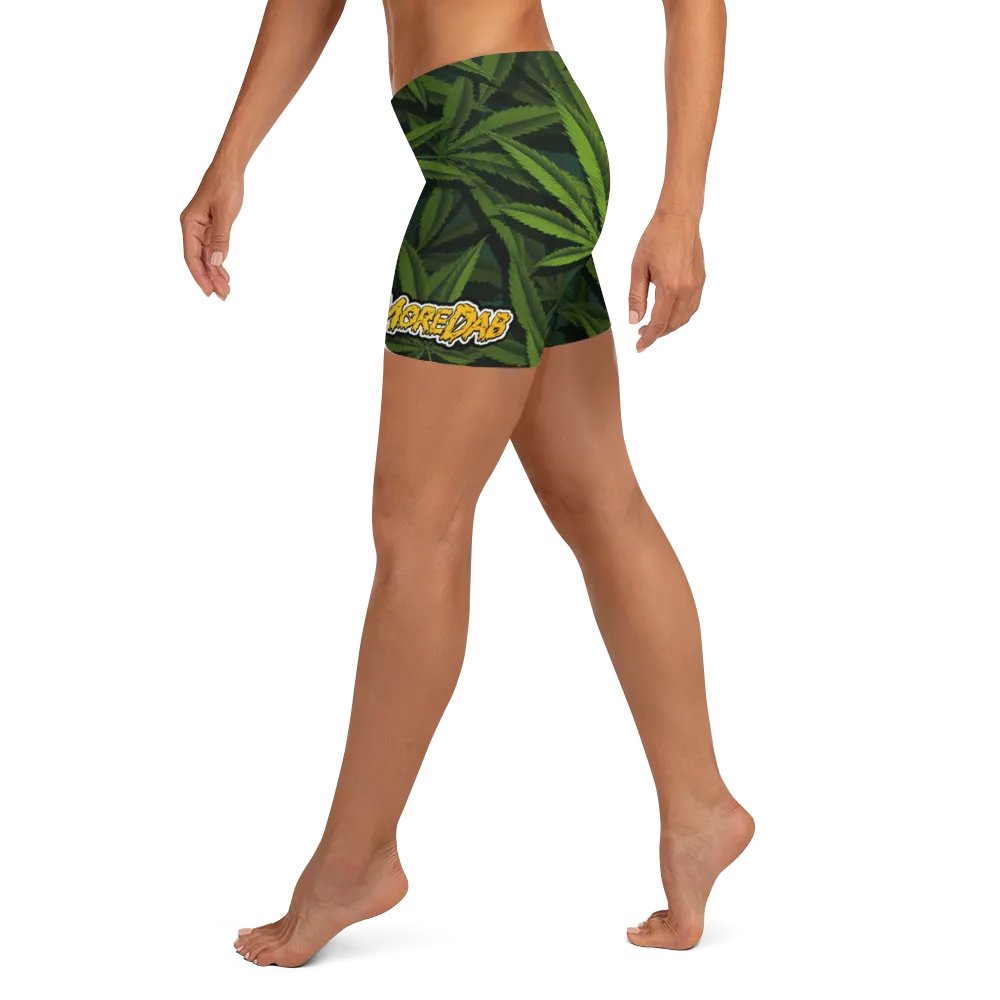 OMD Leaf Spandex Shorts product image (5)
