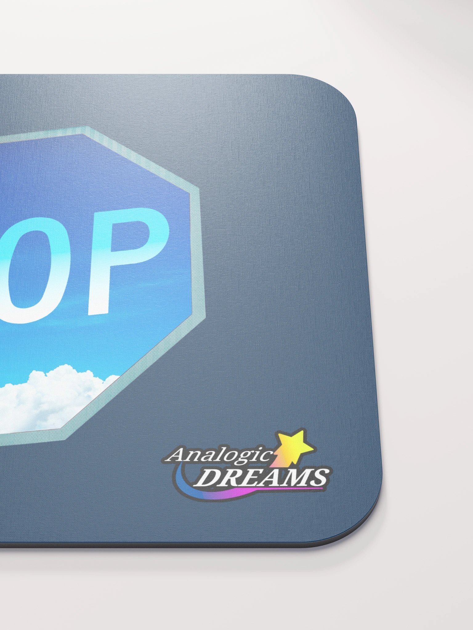 Stop Sign Clouds (Mouse Pad) product image (5)