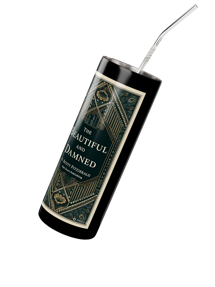 The Beautiful and Damned Art-Deco Tumbler product image (3)