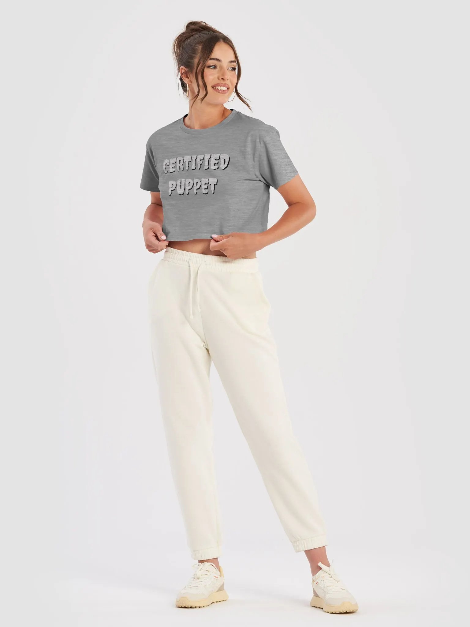 Certified Puppet Cropped shirt product image (5)