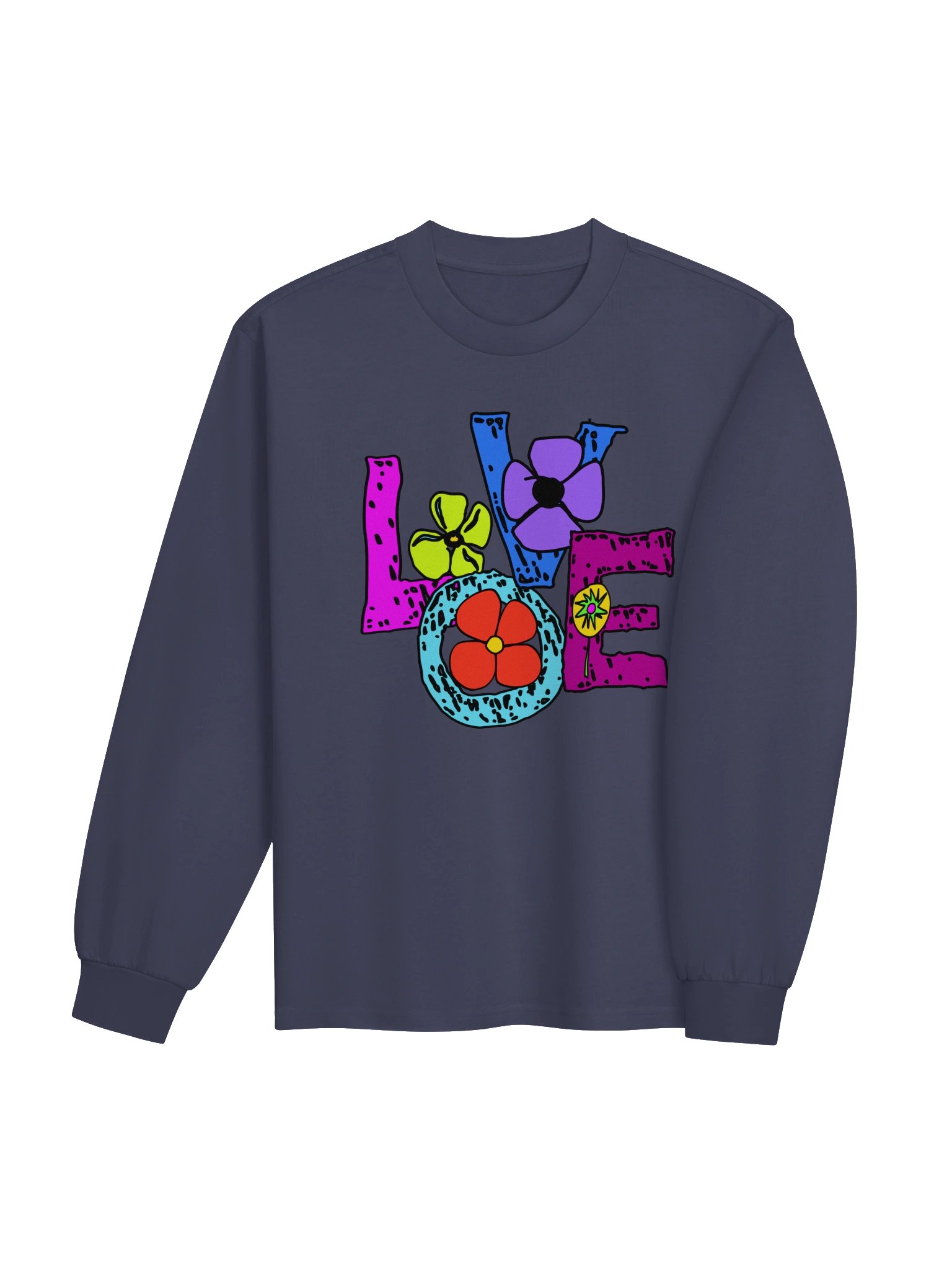 Love | AS Colour Unisex Premium Heavyweight Long Sleeve Shirt product image (3)
