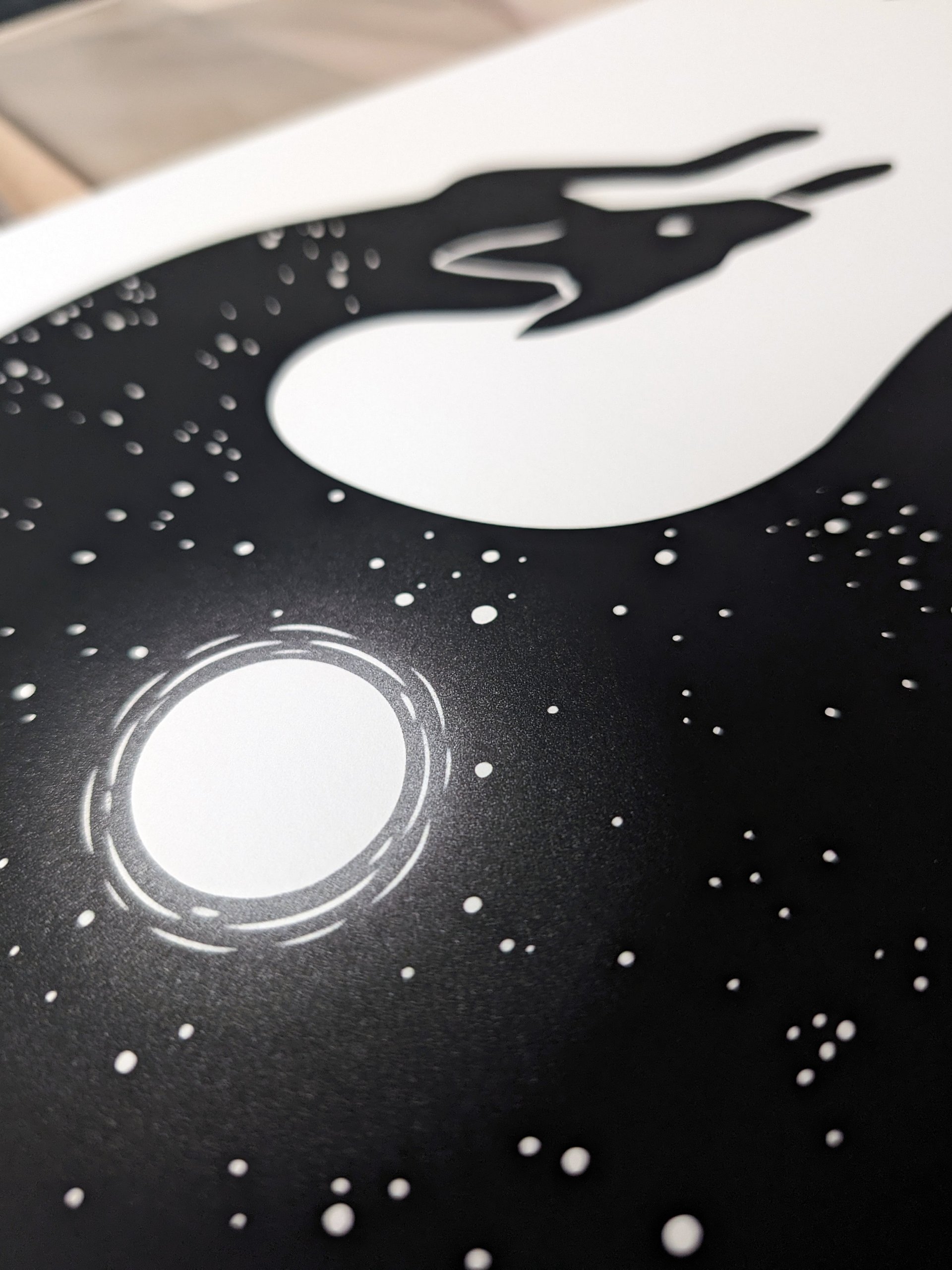 Sköll and Forest Night Print Set of 2 product image (4)