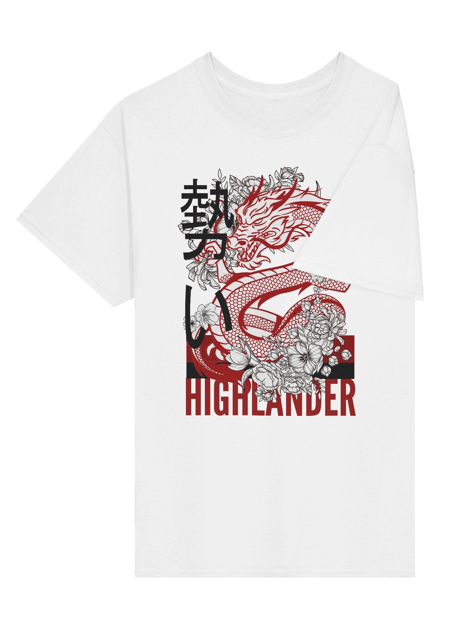 Dragon Blossom Streetwear T-Shirt product image (3)