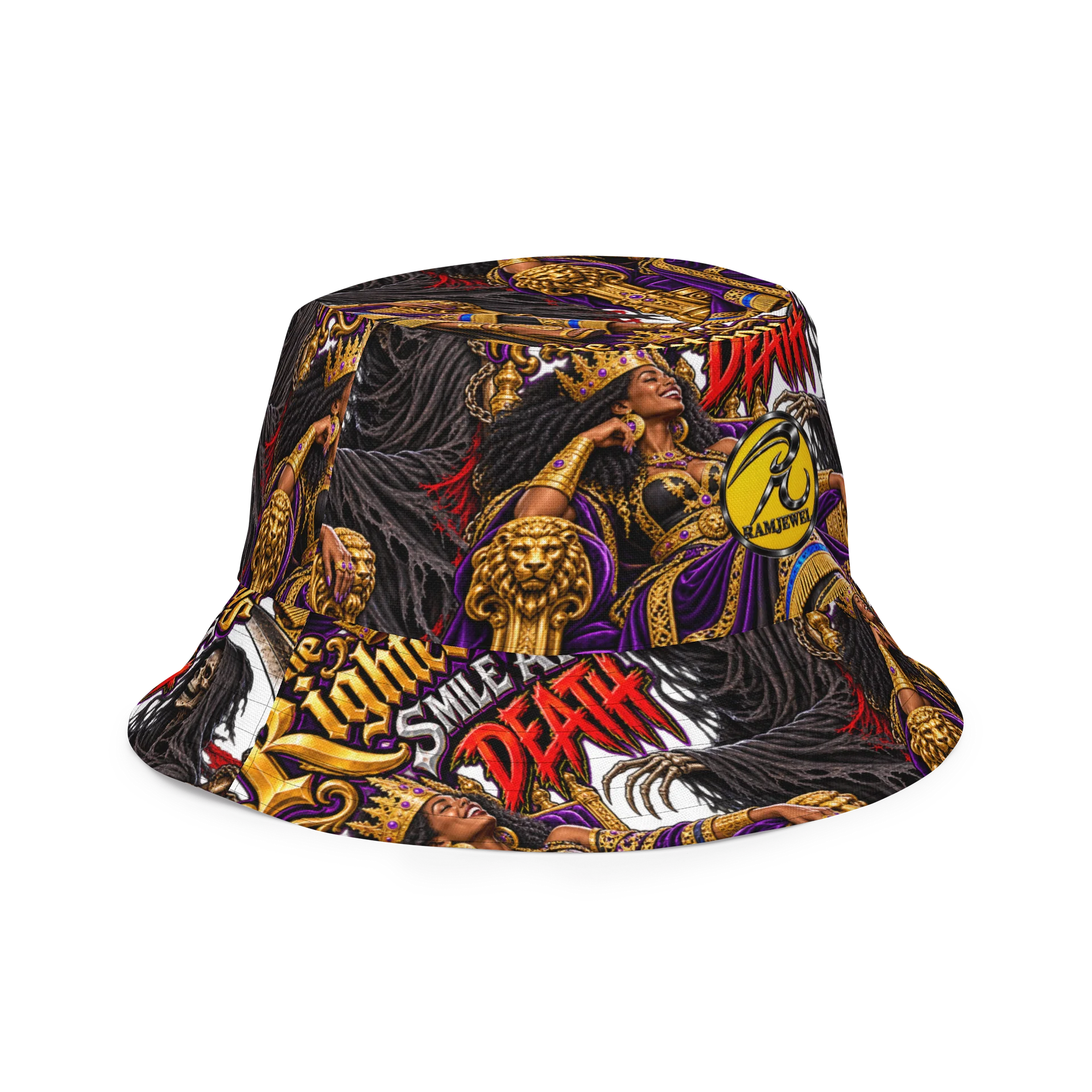 The Righteous Smile at Death Reversible Bucket Hat product image (5)