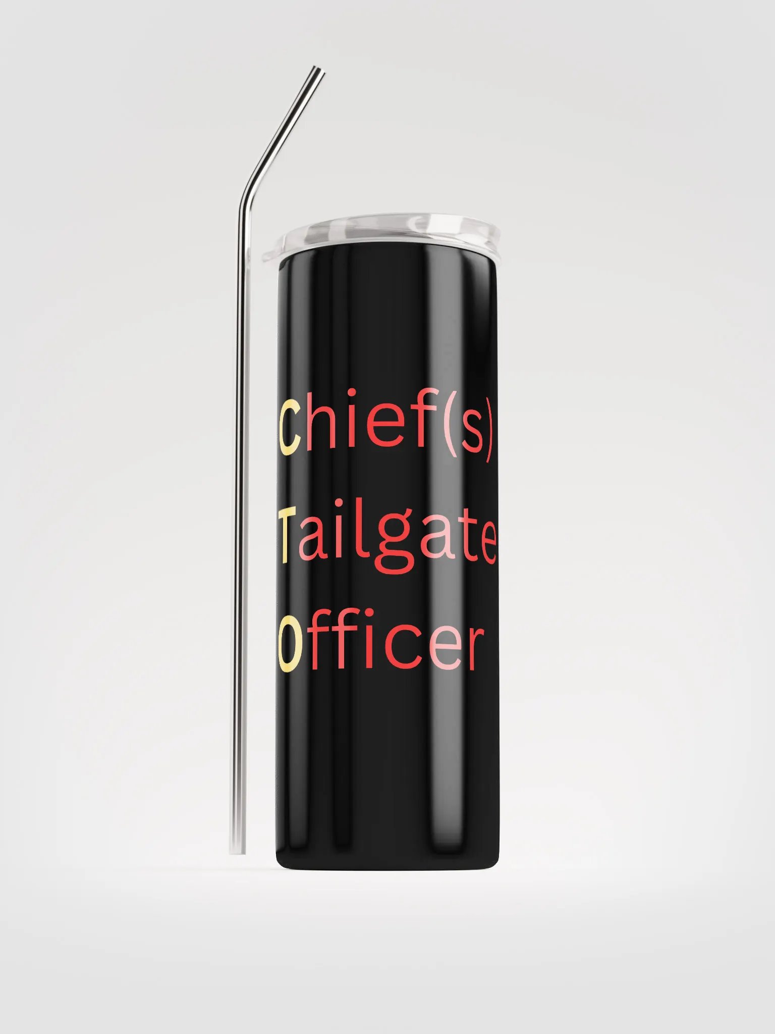 Chief(s) Tailgate Officer Stainless Steel Tumbler product image (1)
