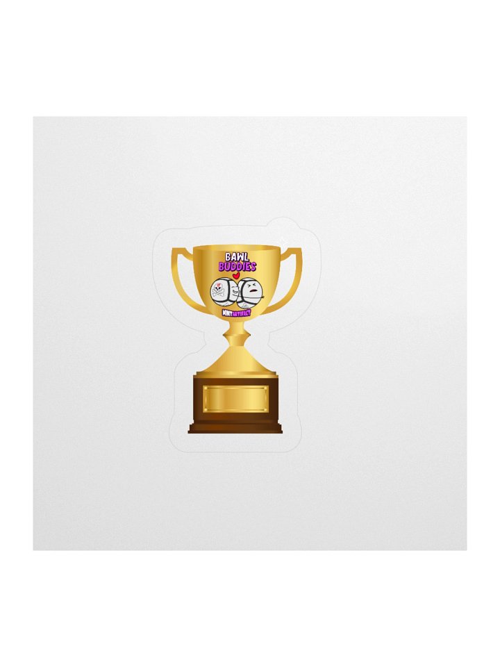 Bawl Buddies trophy Sticker product image (1)