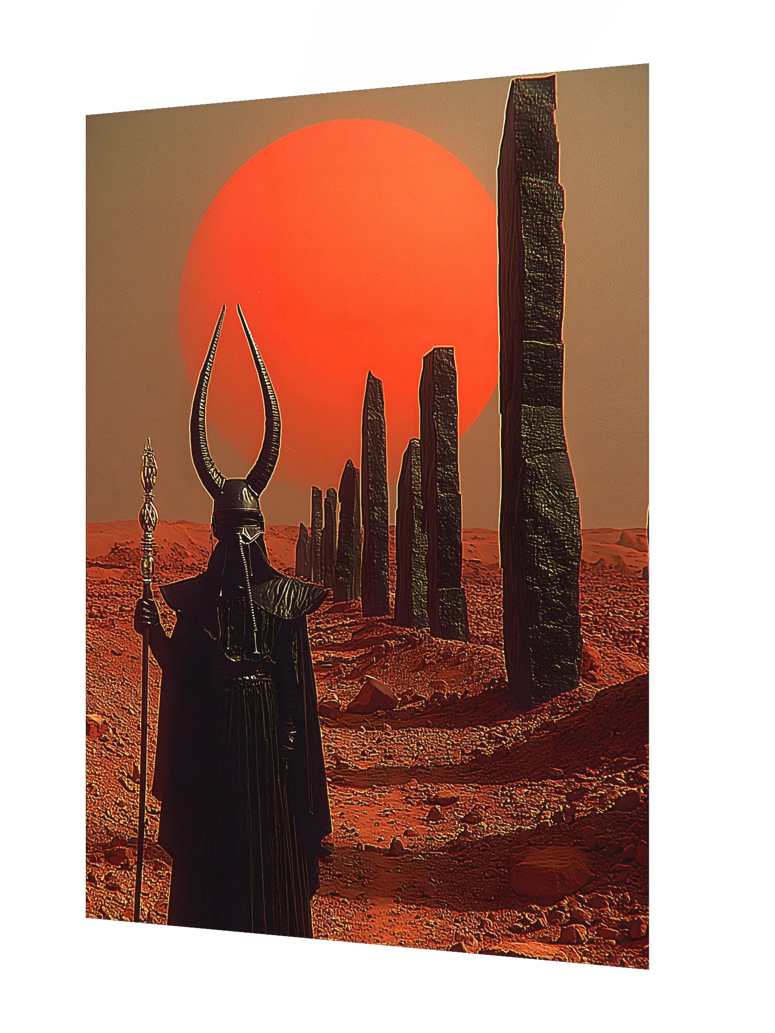THE SUN THAT WATCHES — 18X24 MATTE POSTER product image (2)