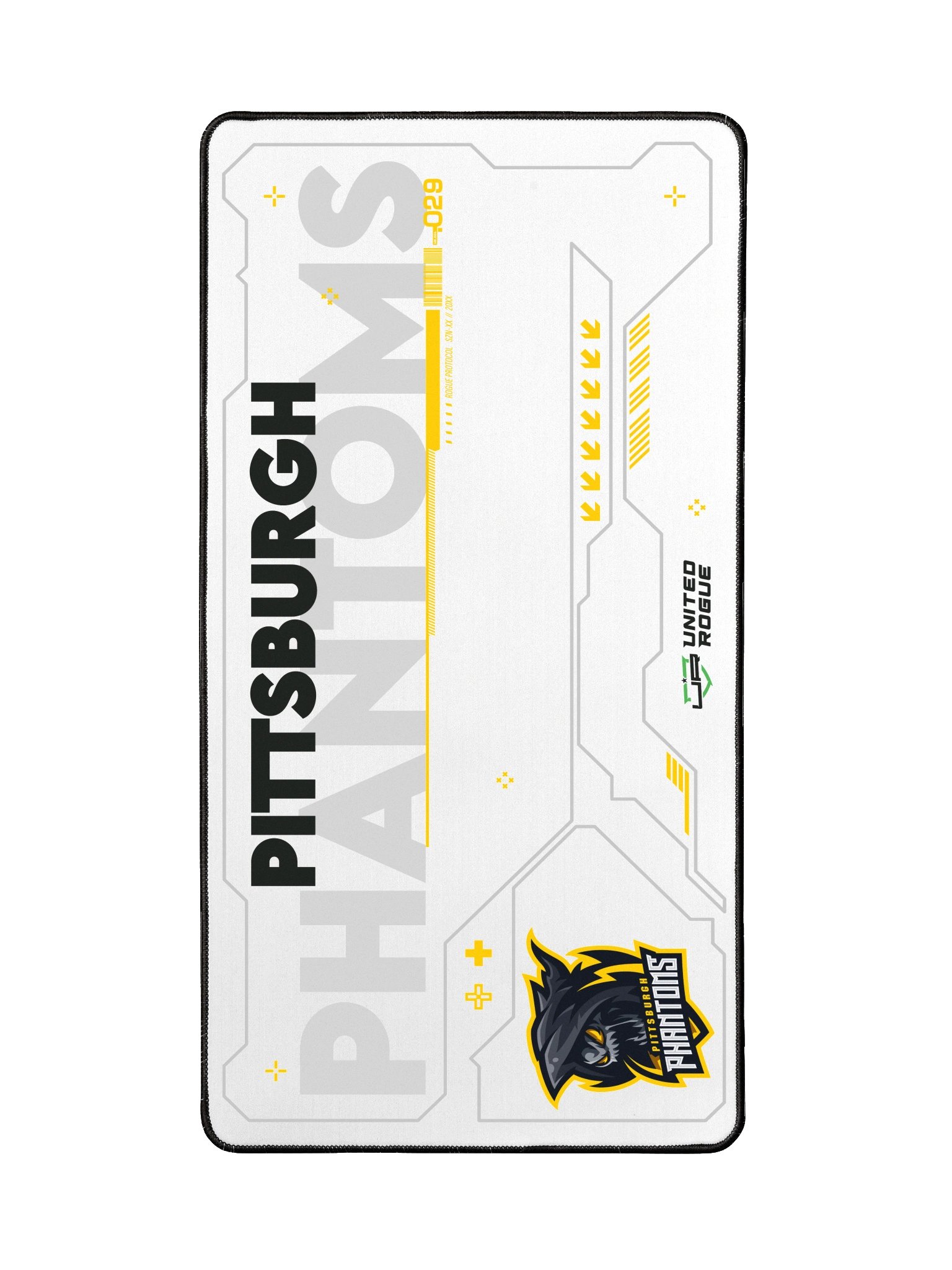 Pittsburgh Phantoms White Desk Mat product image (2)