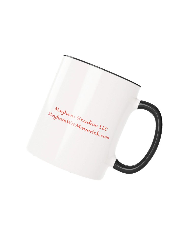 Mayhem Maverick Colored Ceramic Mug (Black background) product image (2)