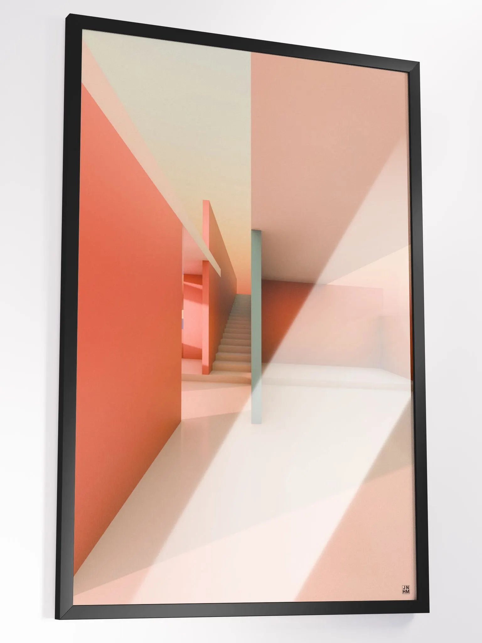Architectural Landscape - Summer Pastel 03 24"x36" product image (4)