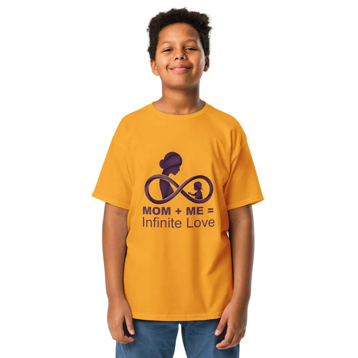 Mom + Me = Infinite Love | Mother's Day T-Shirt for Moms & Kids product image (5)
