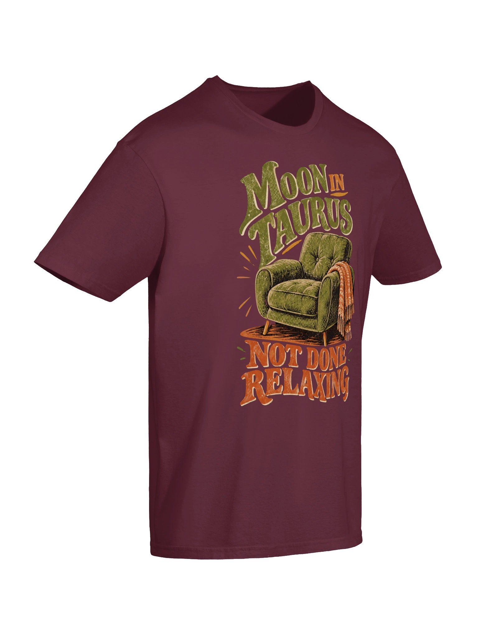 Moon in Taurus Not Done Relaxing Tee product image (6)