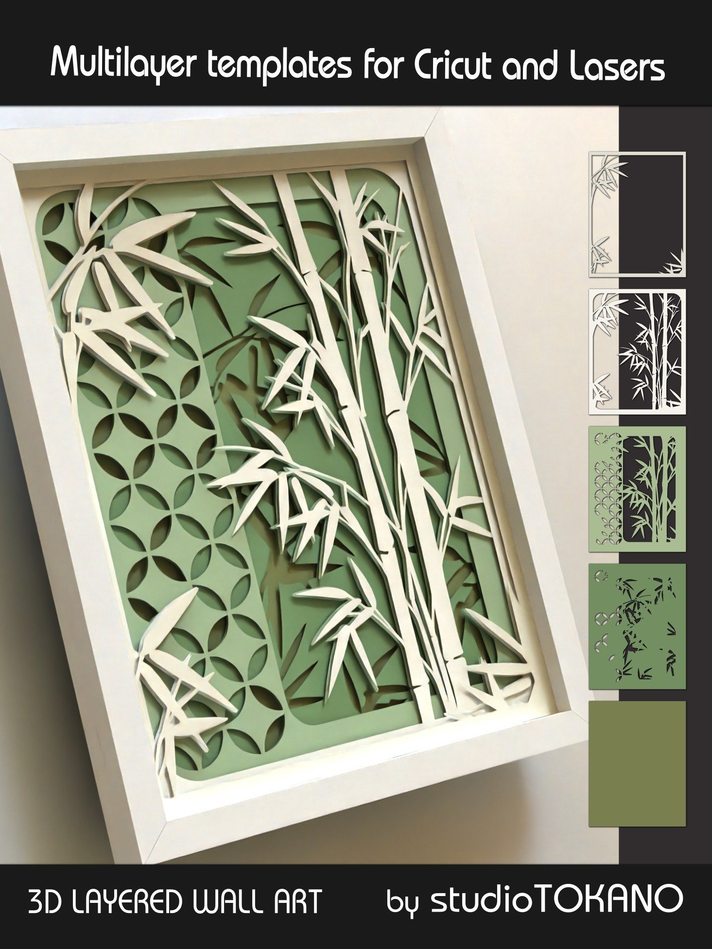 Bamboo Layered Cut File product image (9)