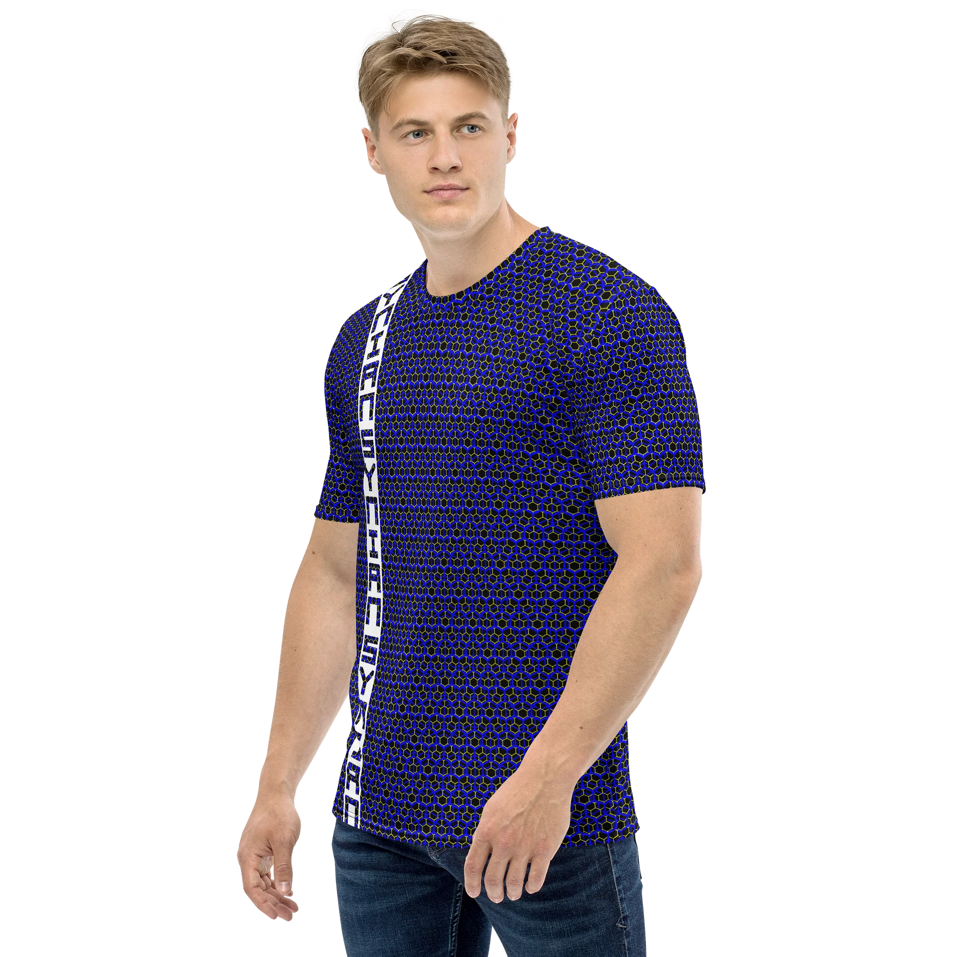 Yellow grid shirt product image (3)