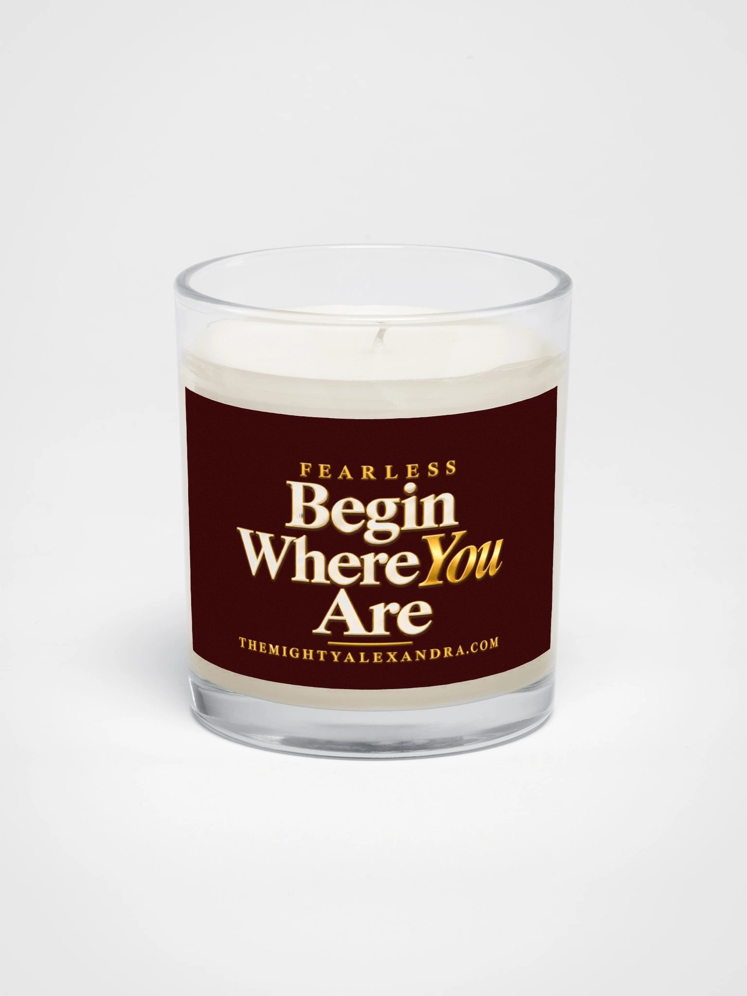 Fearless Candle - Begin Where You Are product image (1)