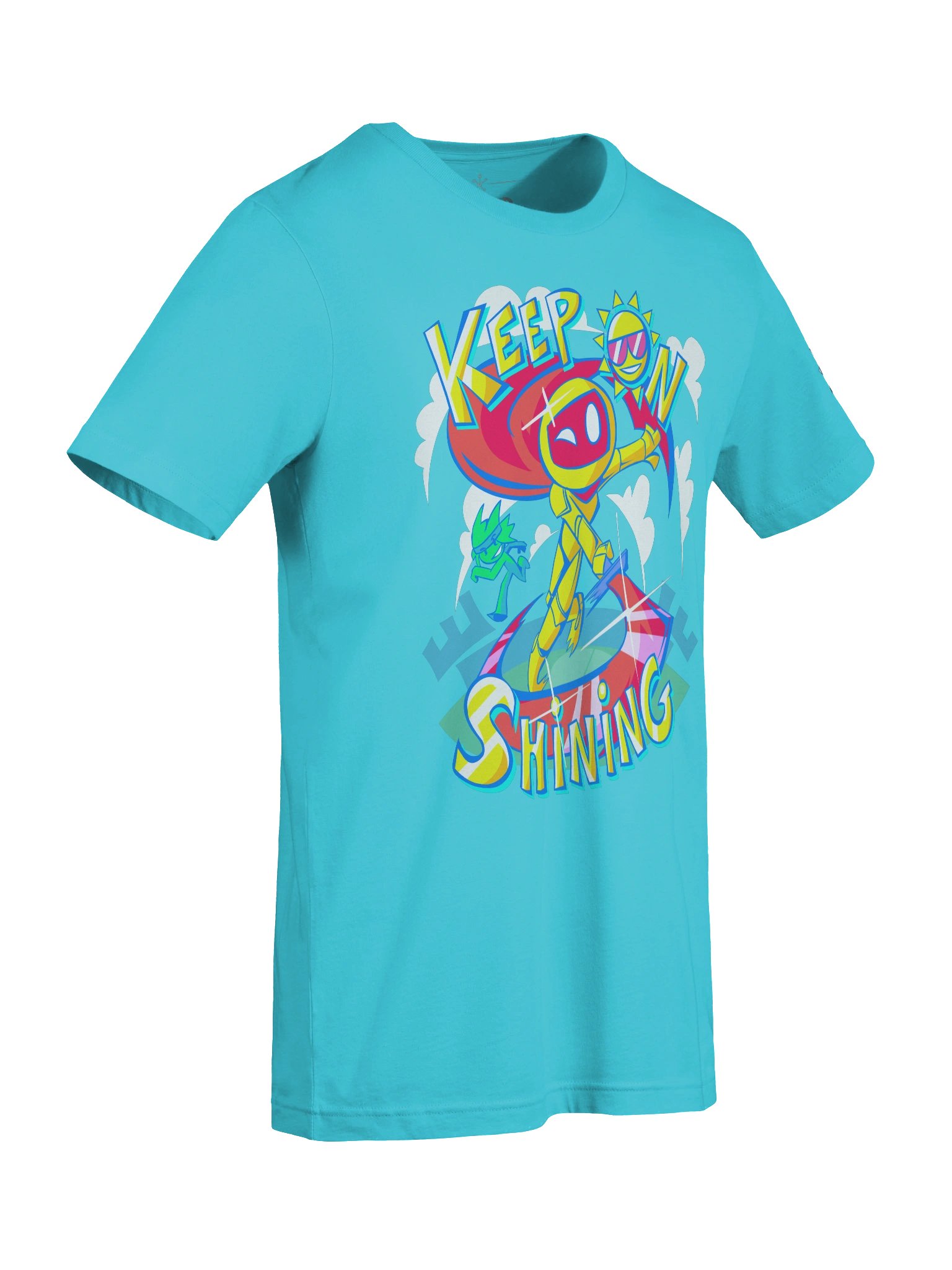 Keep on Shining T-Shirt (Front Graphic) product image (4)