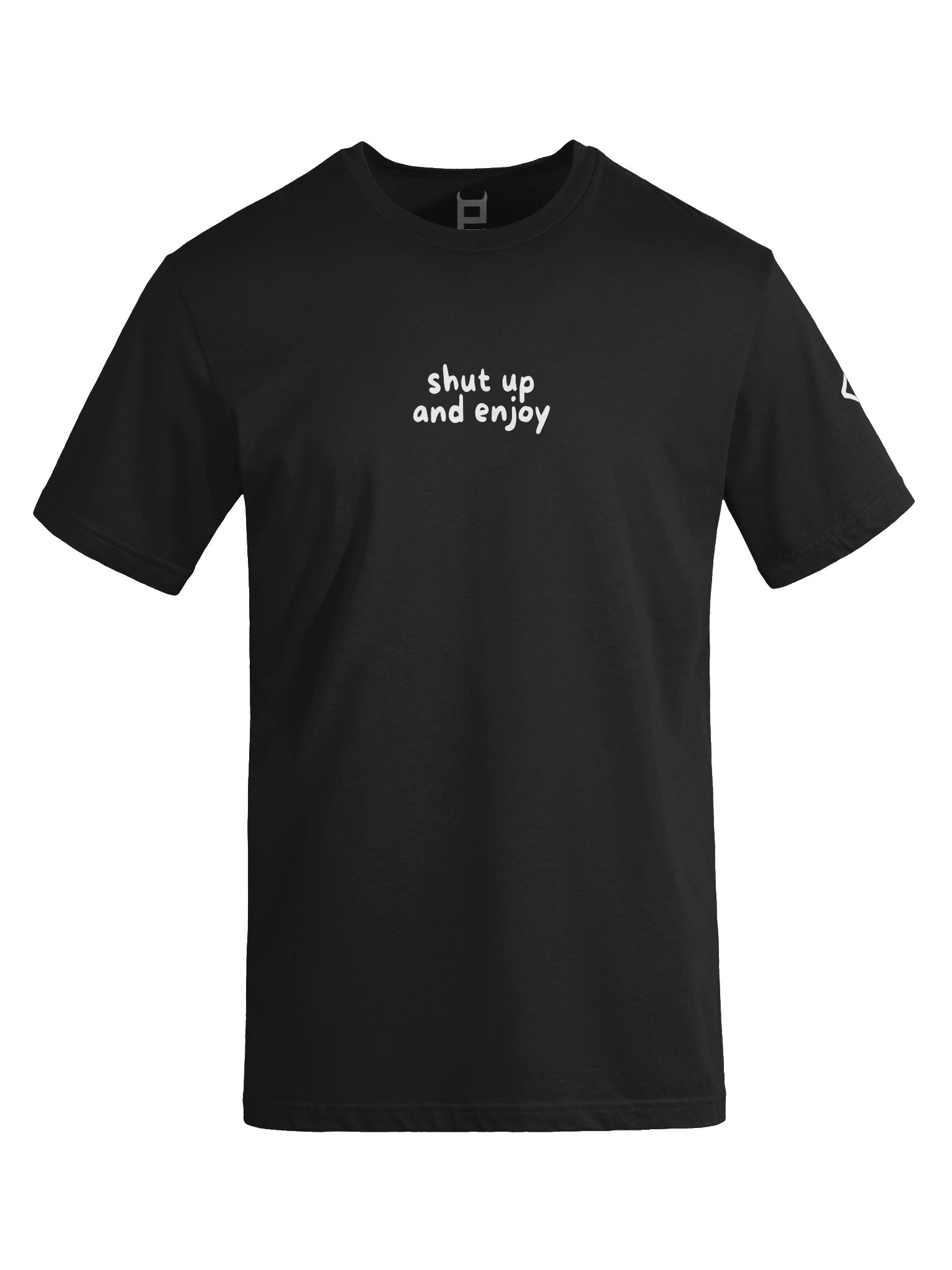 shut up and enjoy SHIRT BLACK & COLOR product image (5)