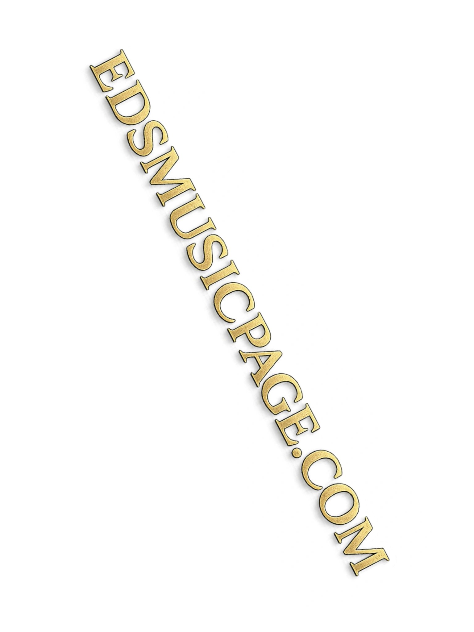 EDSMUSICPAGE.COM Sticker product image (2)