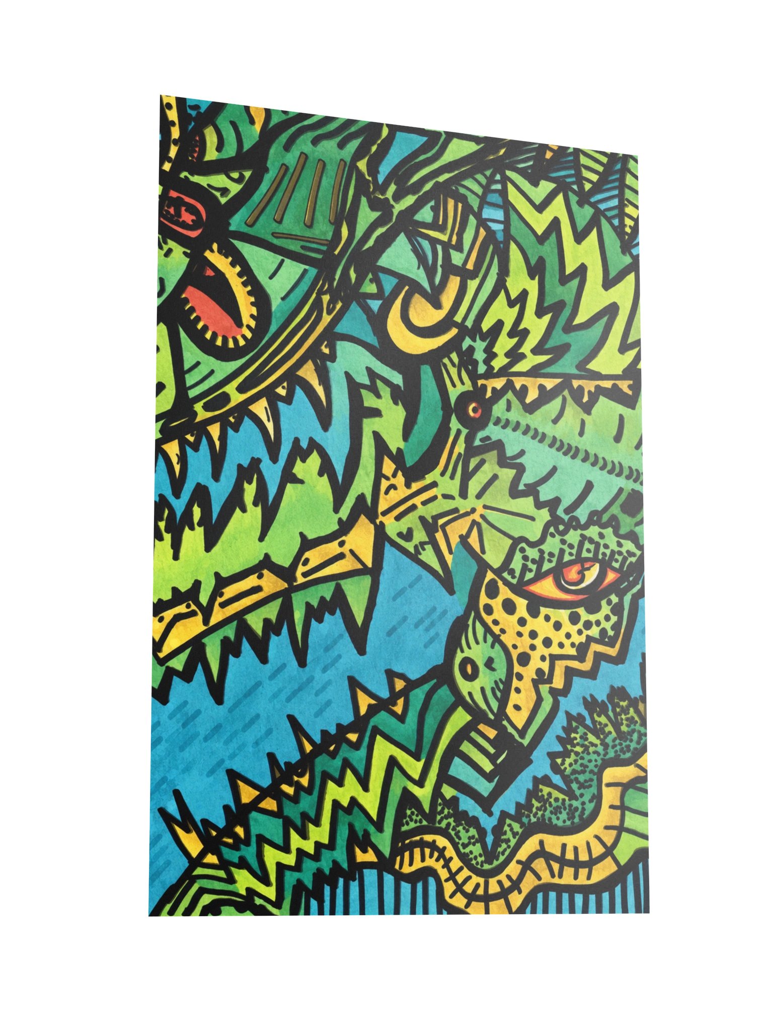 #22 Serpent - Color Poster product image (2)