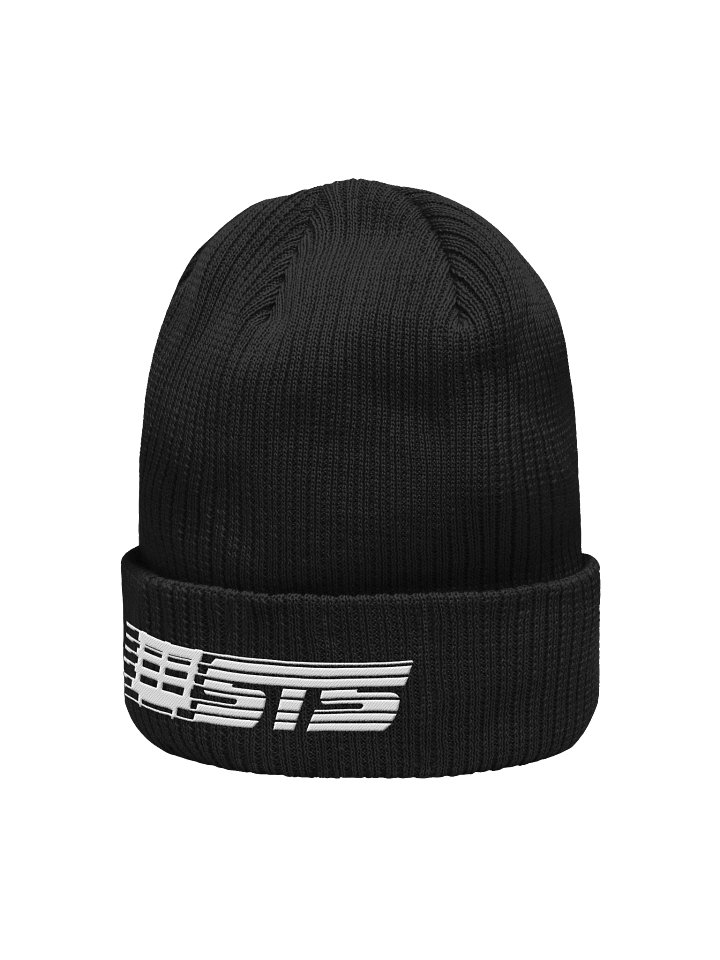 STS Speeding Truck Logo Embroidered Beanie - Dark on Light product image (2)