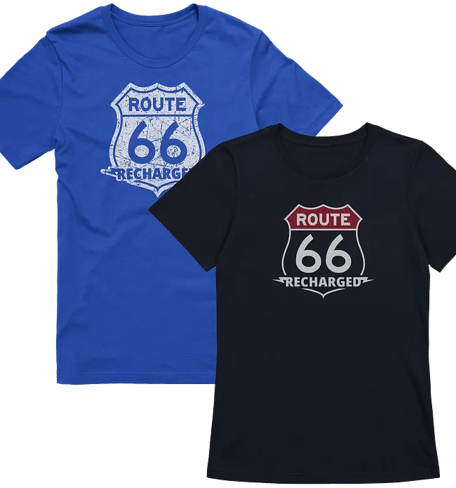 Route 66 Recharged | SHIELD SIGN ART