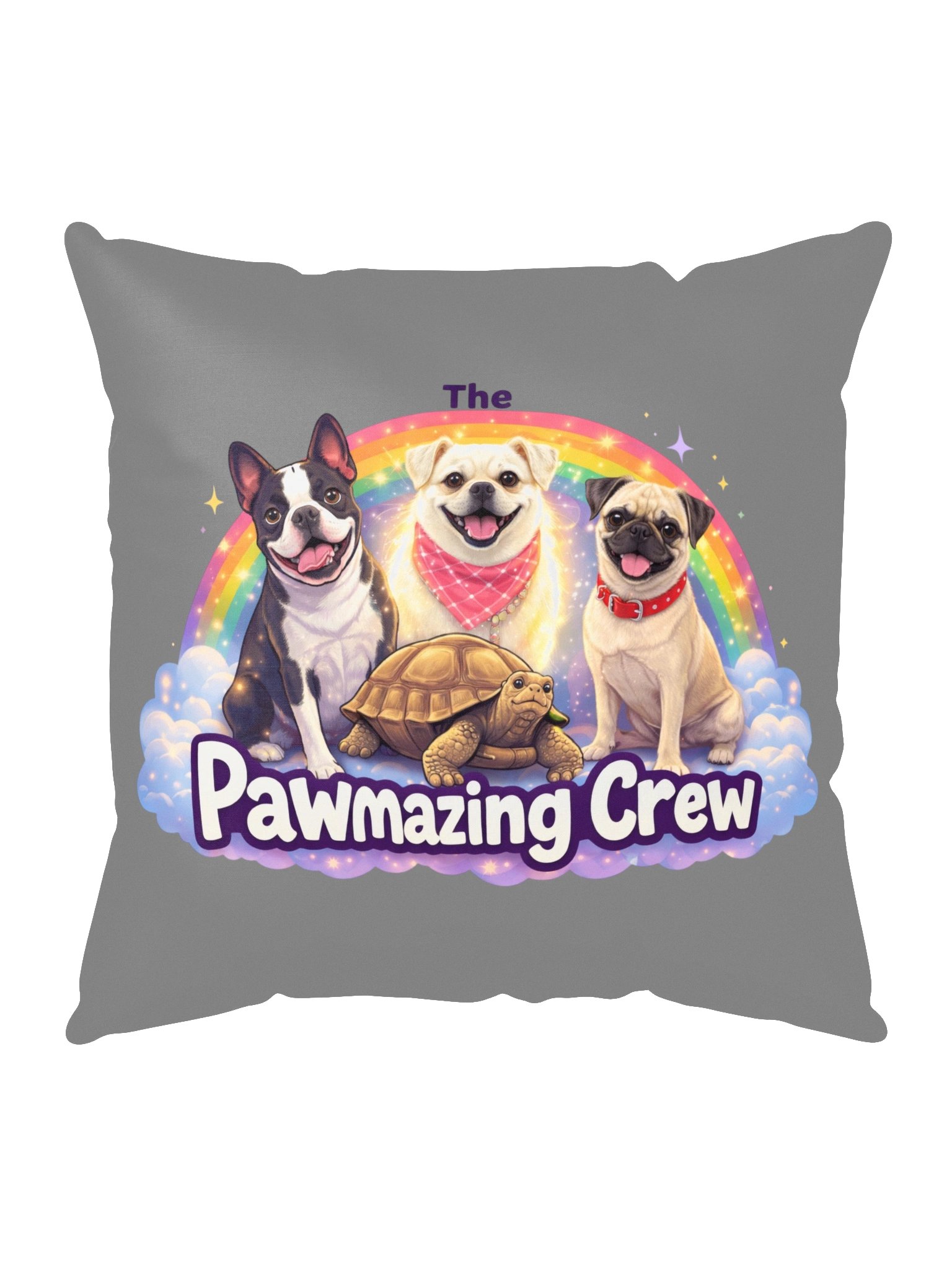 The Official Pawmazing Crew 18 x 18 Pillow product image (5)