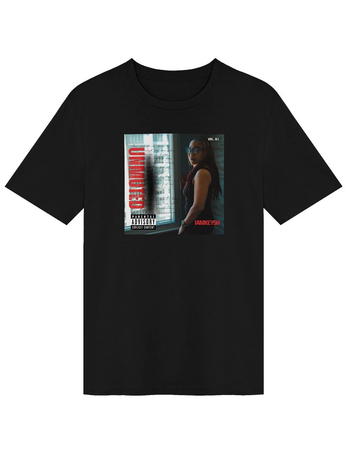 UNMUTED Vol 1. Minimal Black Tee product image (1)