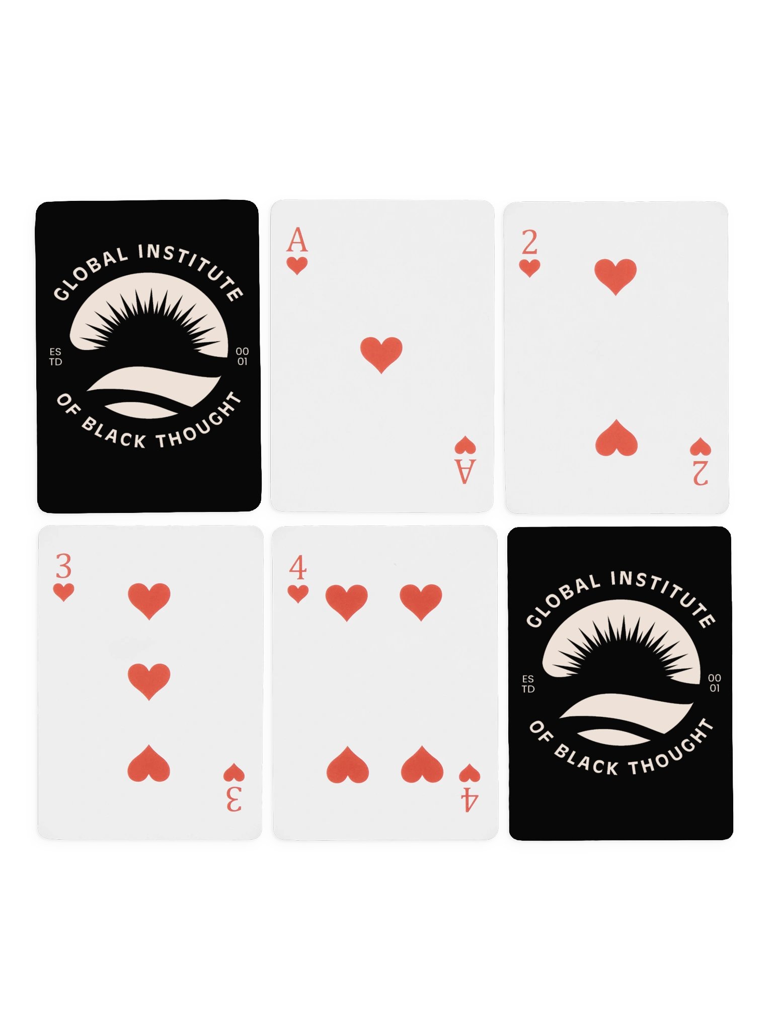 Global Institute of Black Thought | Playing Cards | Originology | Black History X product image (4)