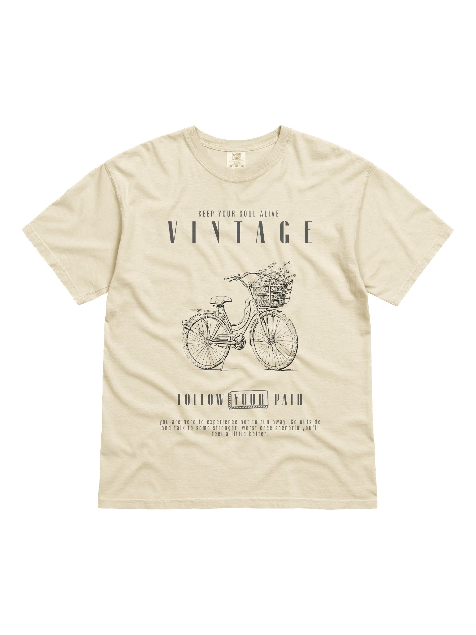vintage bike tee product image (2)
