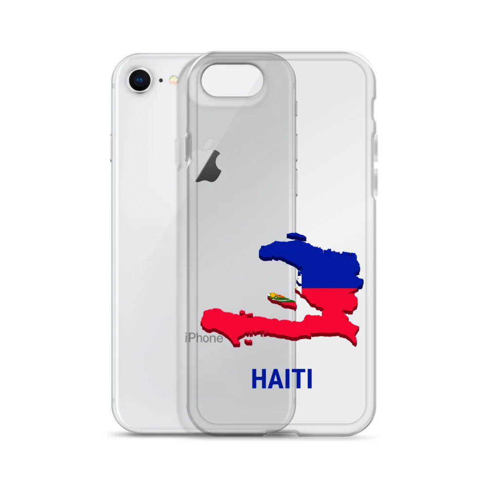 Haiti 2026 World Cup Flag iPhone Tough Case - Haiti Soccer Phone Cover - Dual Layer Protective Case product image (2)
