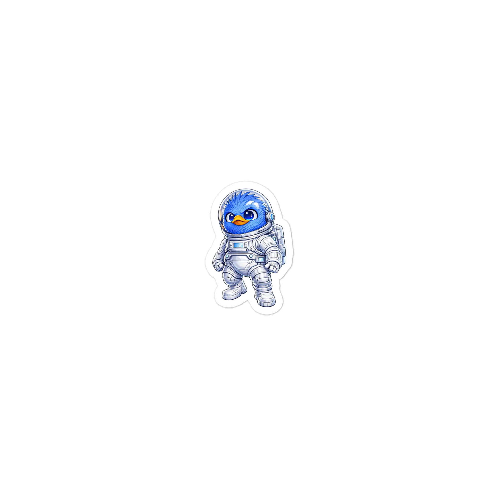 Kiiwi Astronaut Sticker product image (1)