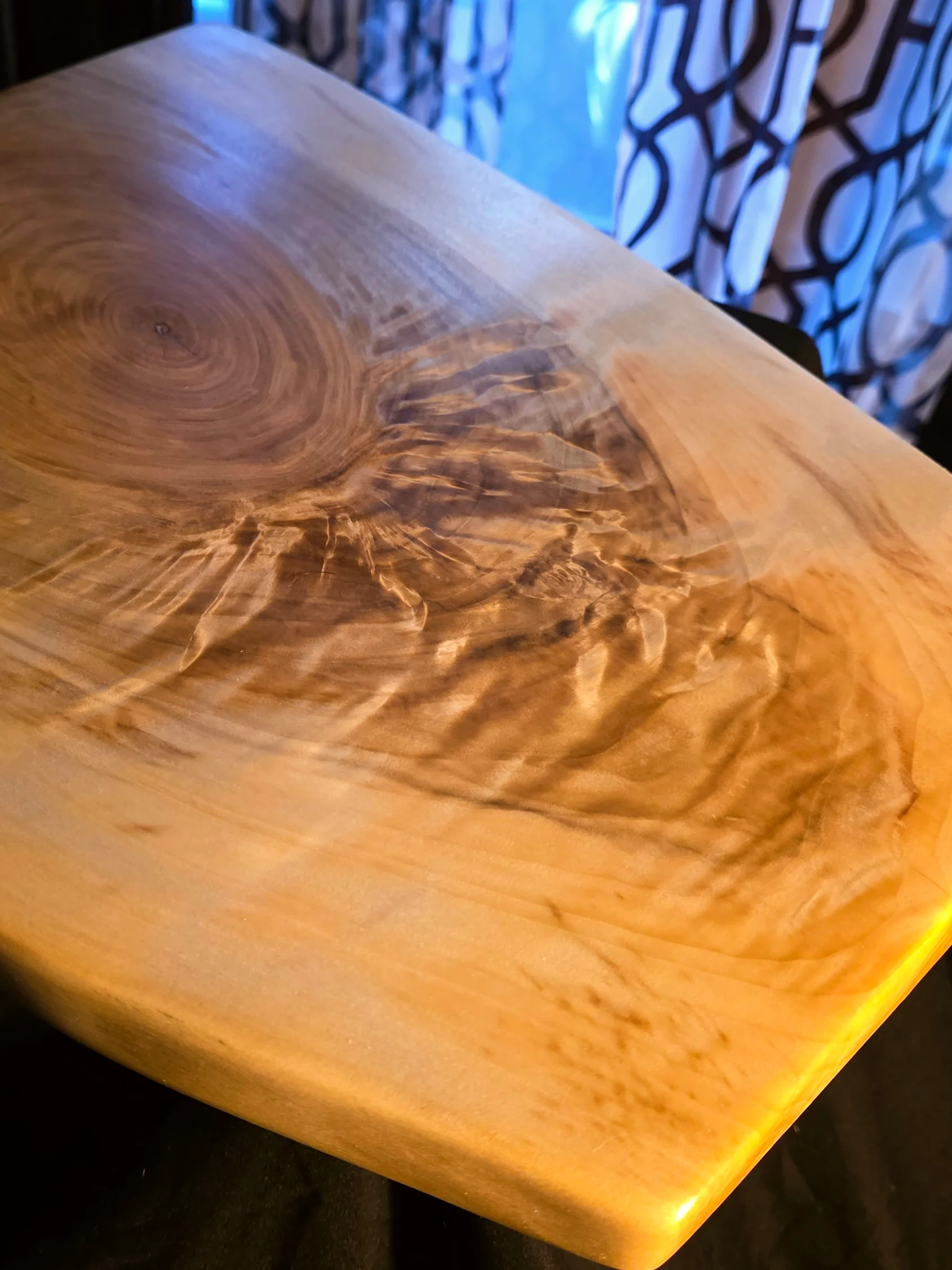 The Lost Ember - Handcrafted Quilted Maple Charcuterie Serving Piece product image (1)