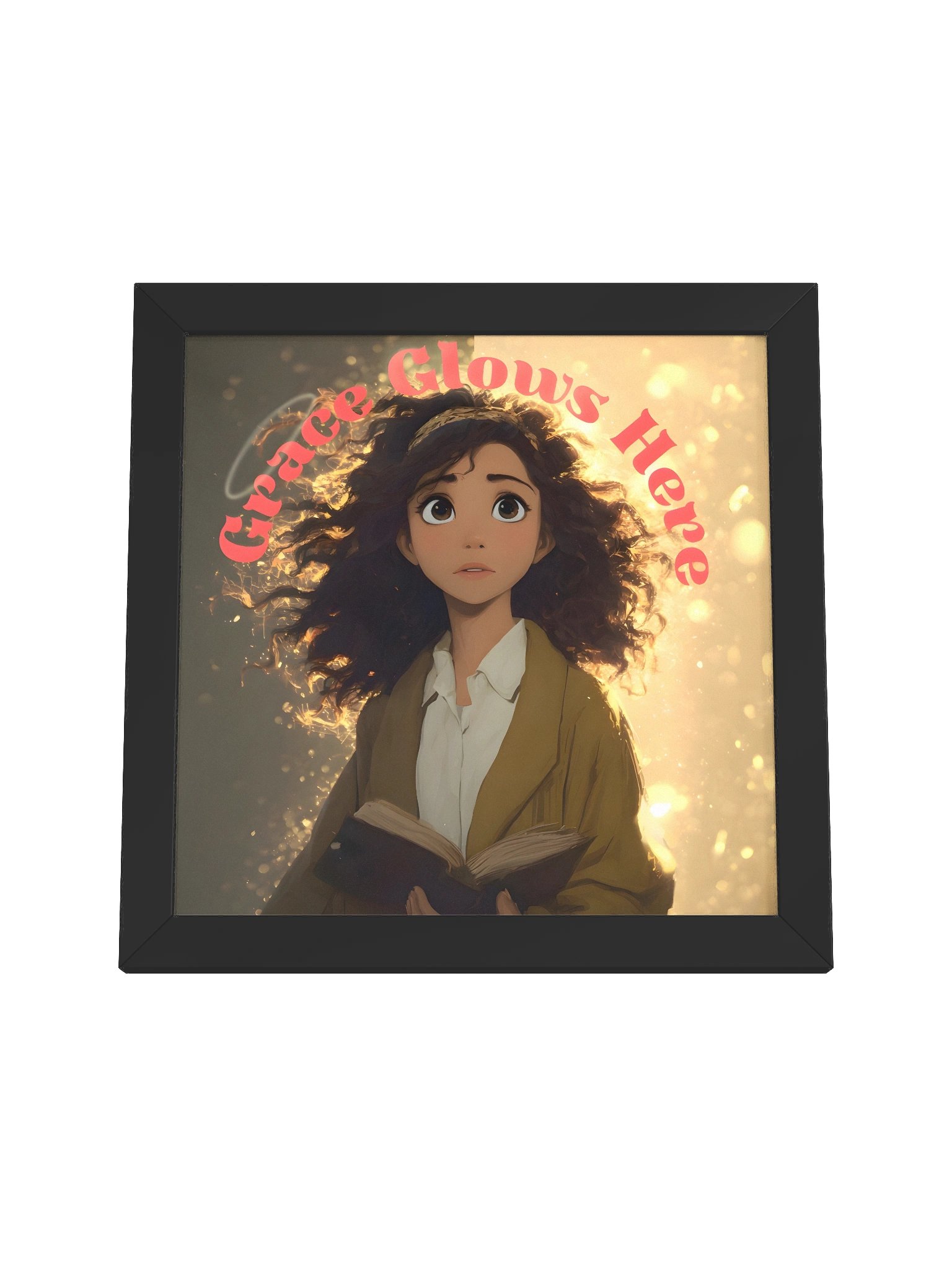 Grace Glows Here – Uplifting Faith Wall Art product image (4)
