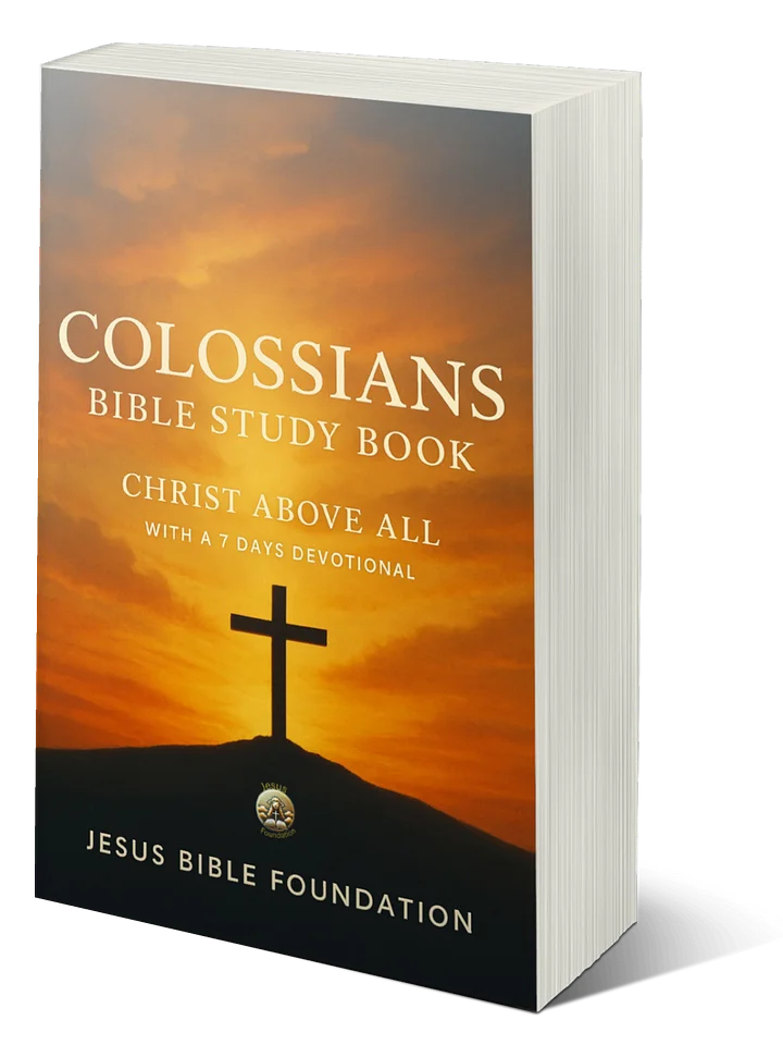 Colossians Bible Study Book: Christ Above All With A 7 Days Devotional product image (1)