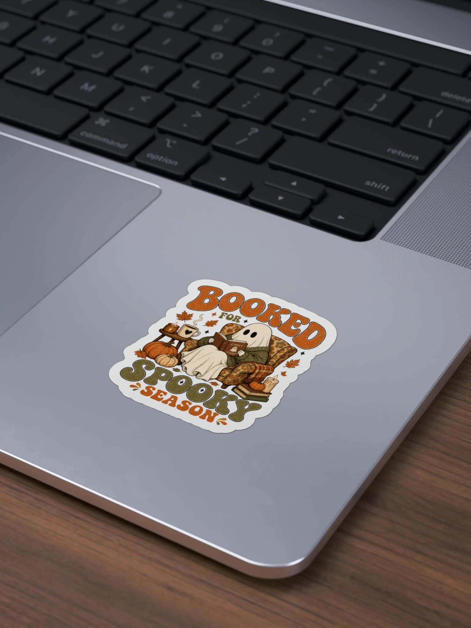 Booked for Spooky Season Sticker product image (26)