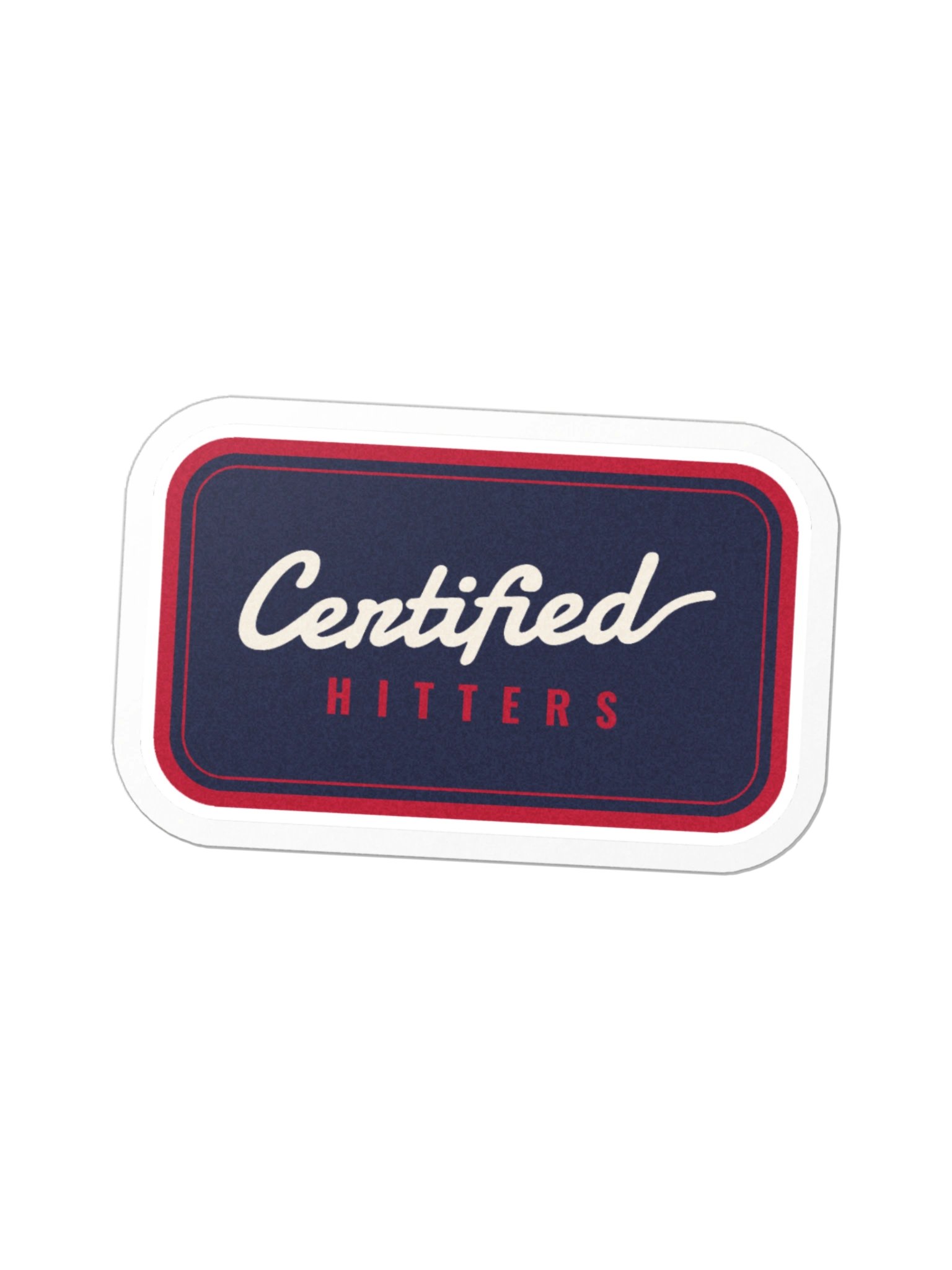 Certified Hitters Patch - Navy product image (1)