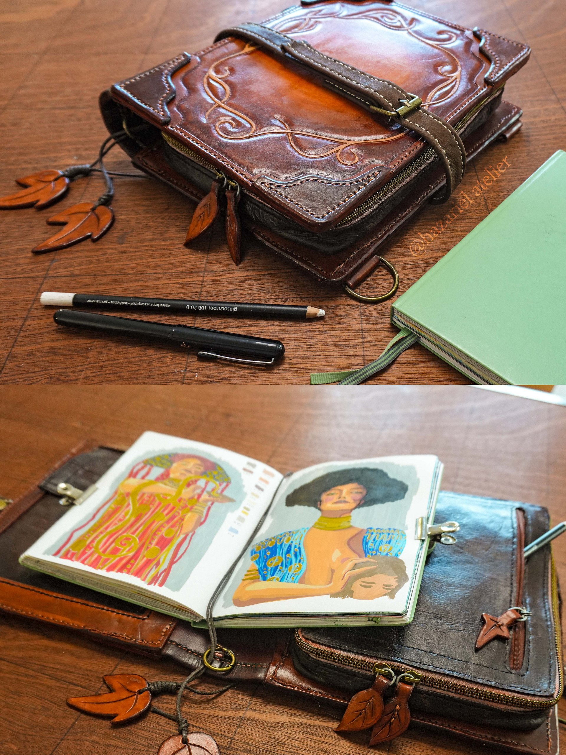 Leather Book Bag product image (3)