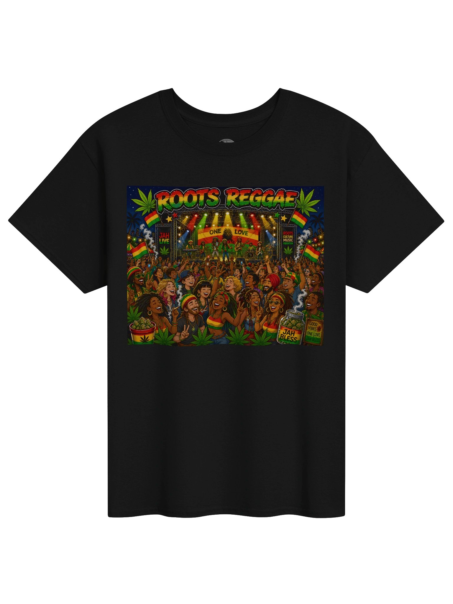 Roots Reggae Festival Graphic Tee product image (1)