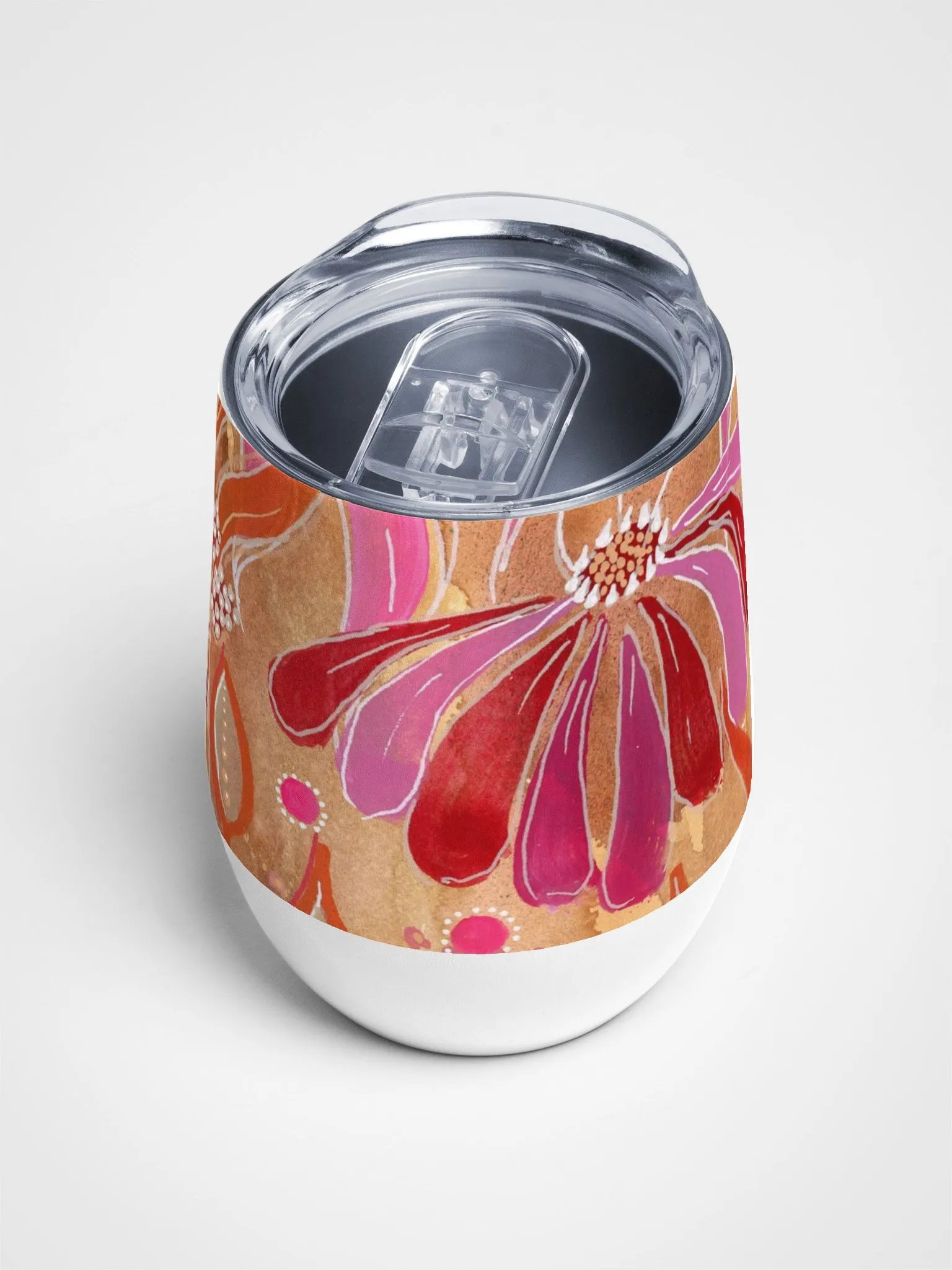 Floral Fantasy Wine Tumbler product image (5)